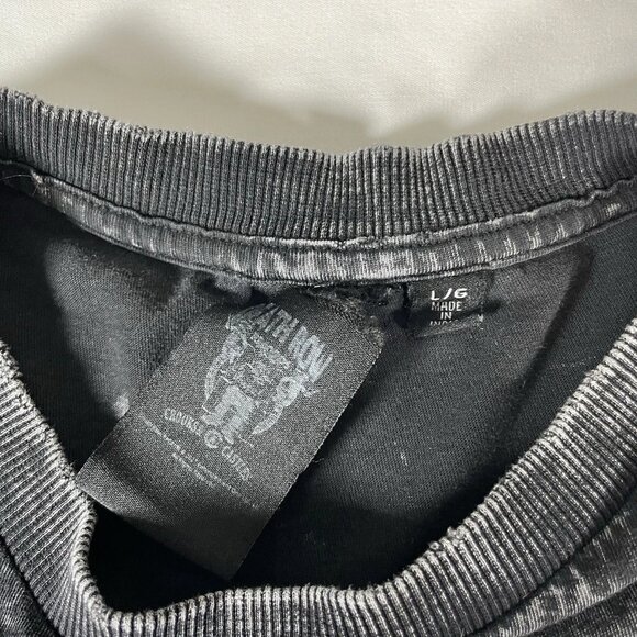 Death Row Records x Crooks & Castles T-Shirt Black Men's Large - Picture 3 of 8